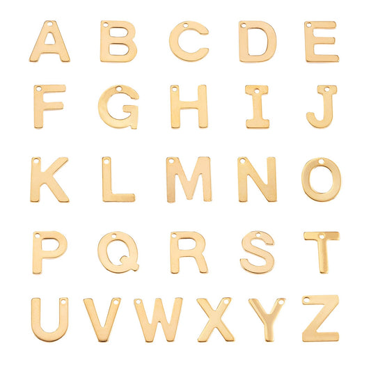 Gold initials
