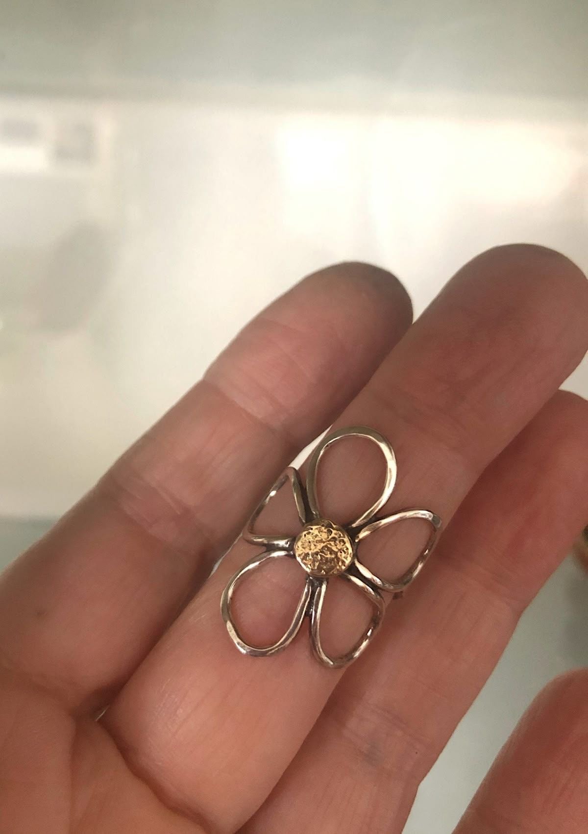 Anillo flor