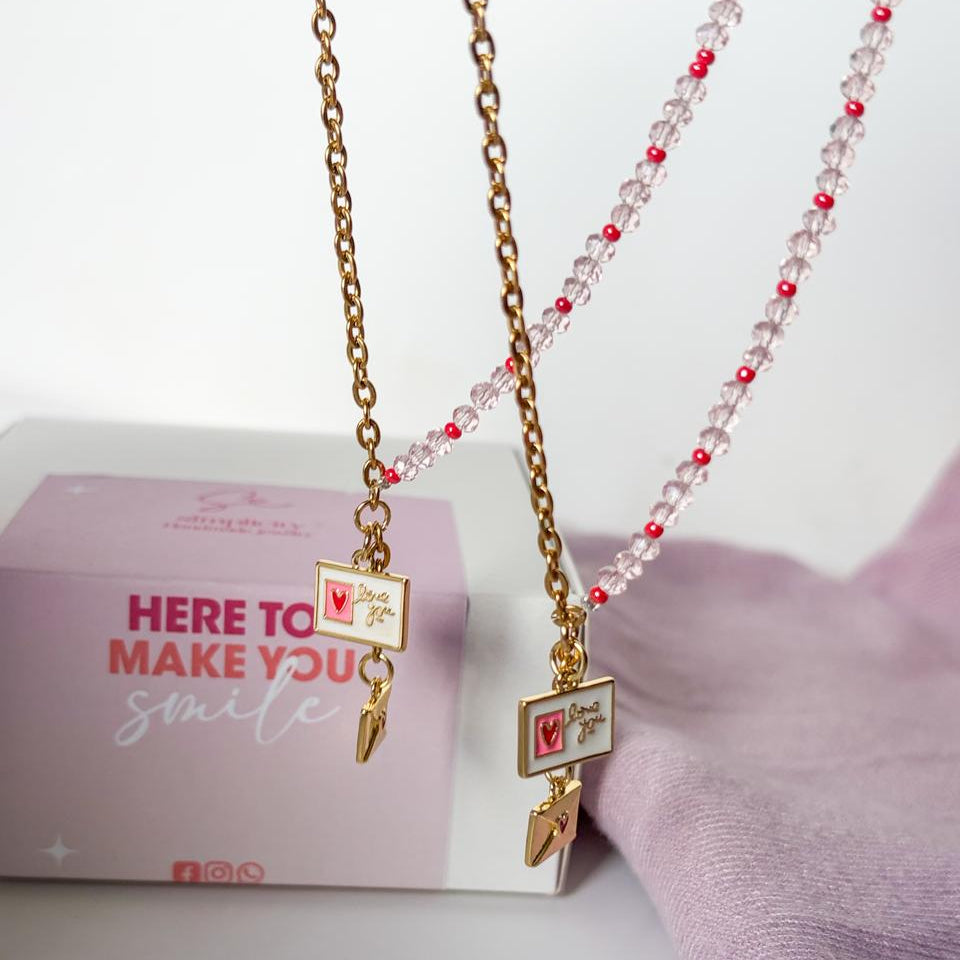 Love letters necklace 💌