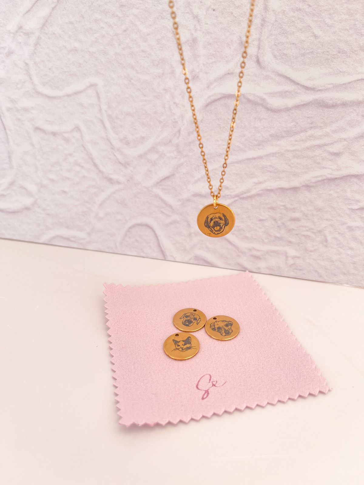 Collar personalizado redondo