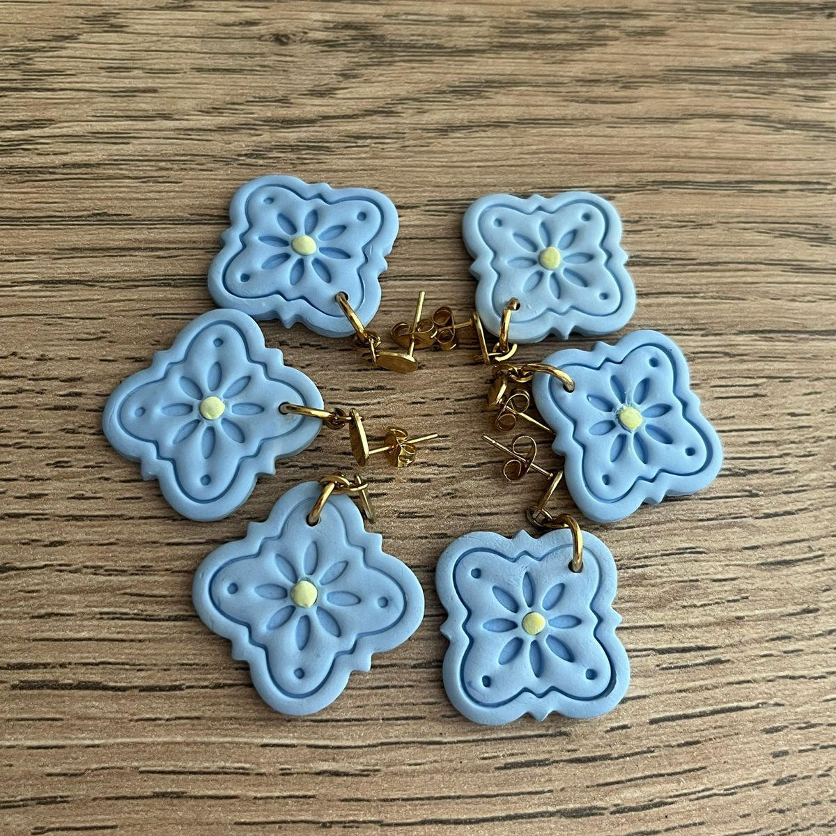 Maiolica earrings 🍋