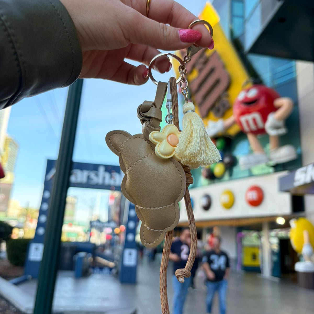 Croissant keychain 🥐