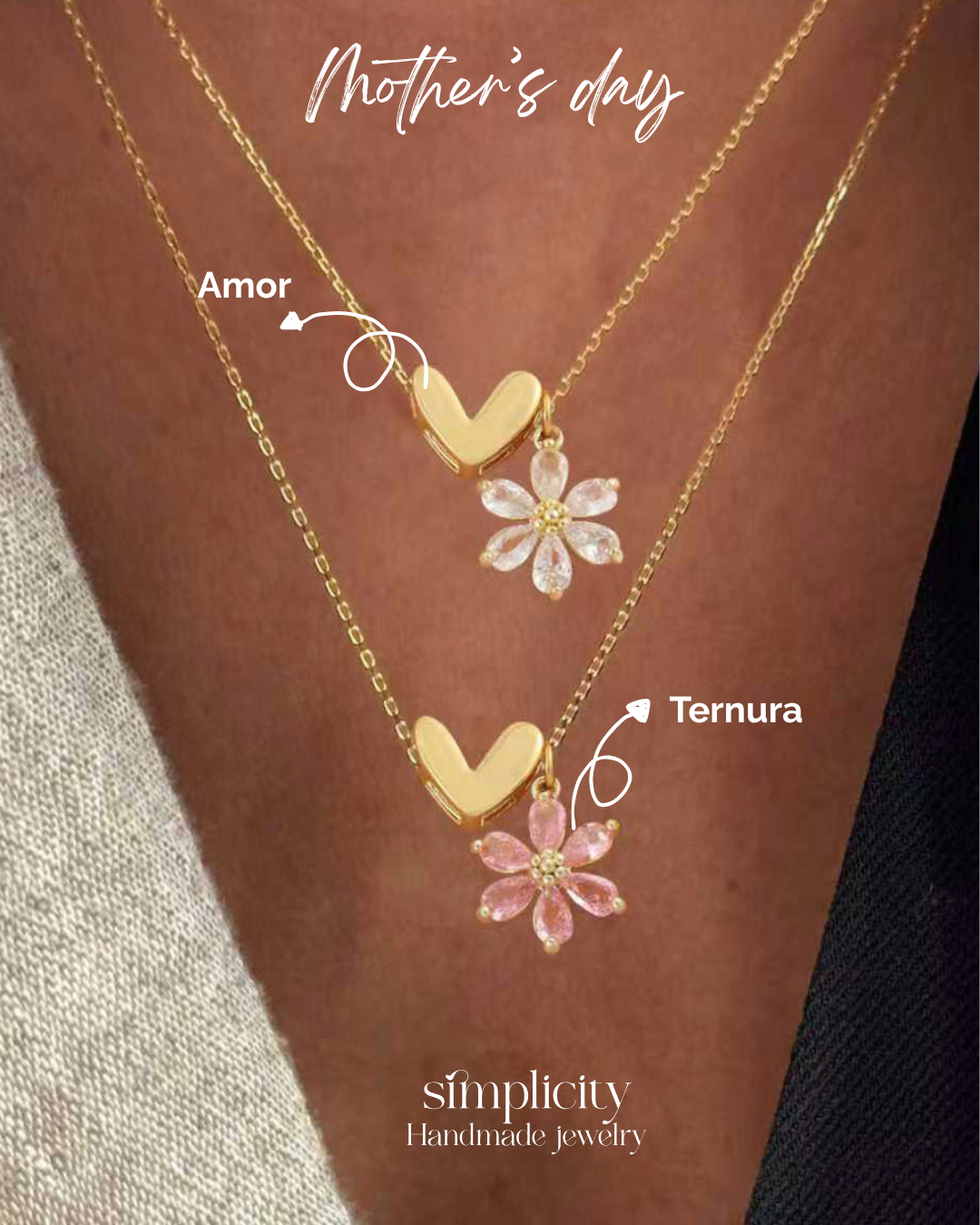 Mother’s day necklace 🌺