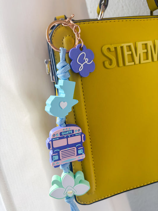 Lo que llevamos Keychain 🇬🇹