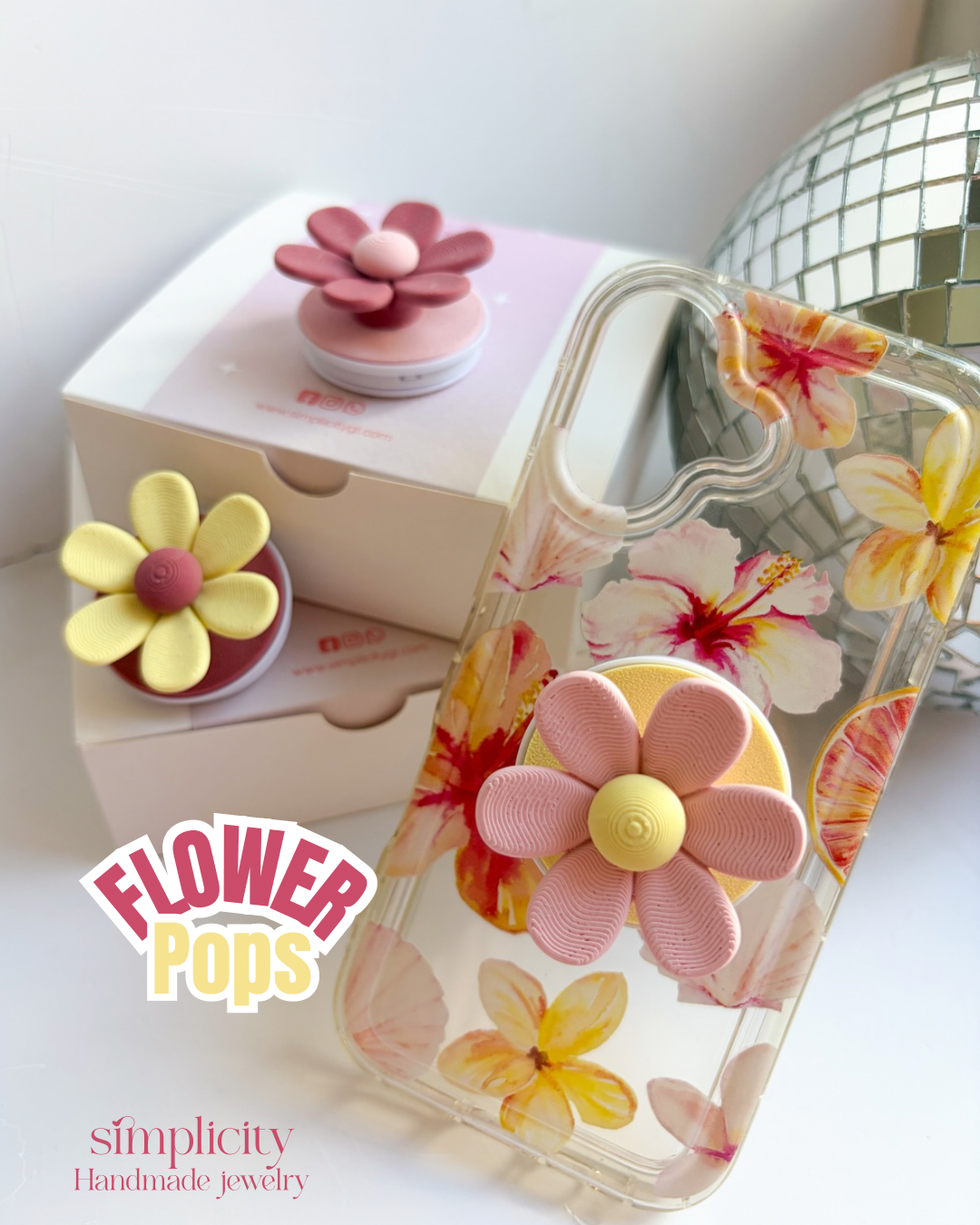 Flower pops