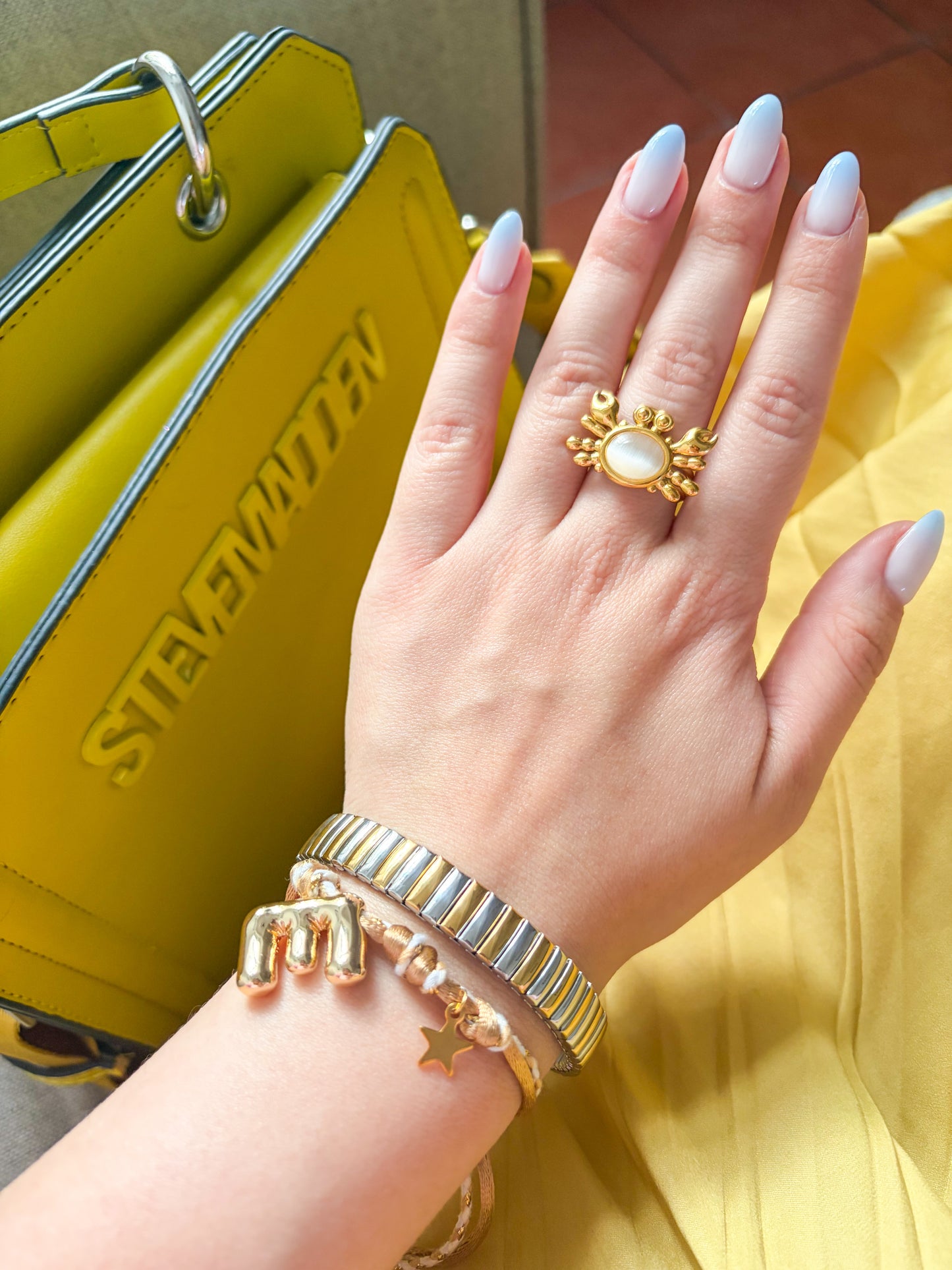 Pulsera bicolor