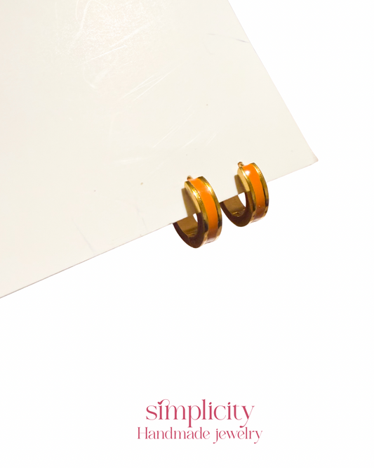 Orange hoops