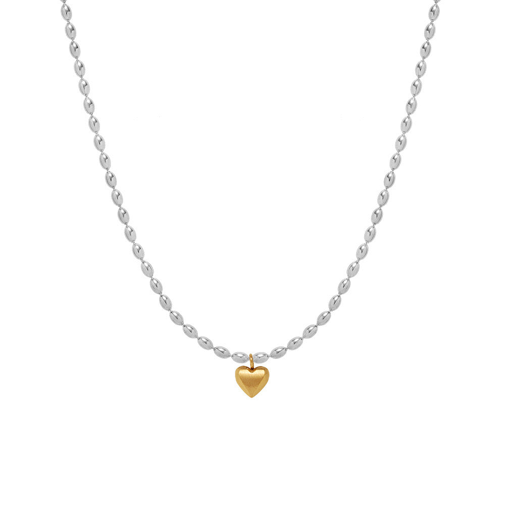 Collar mini corazón