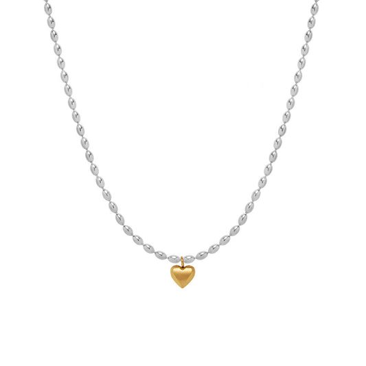 Collar mini corazón