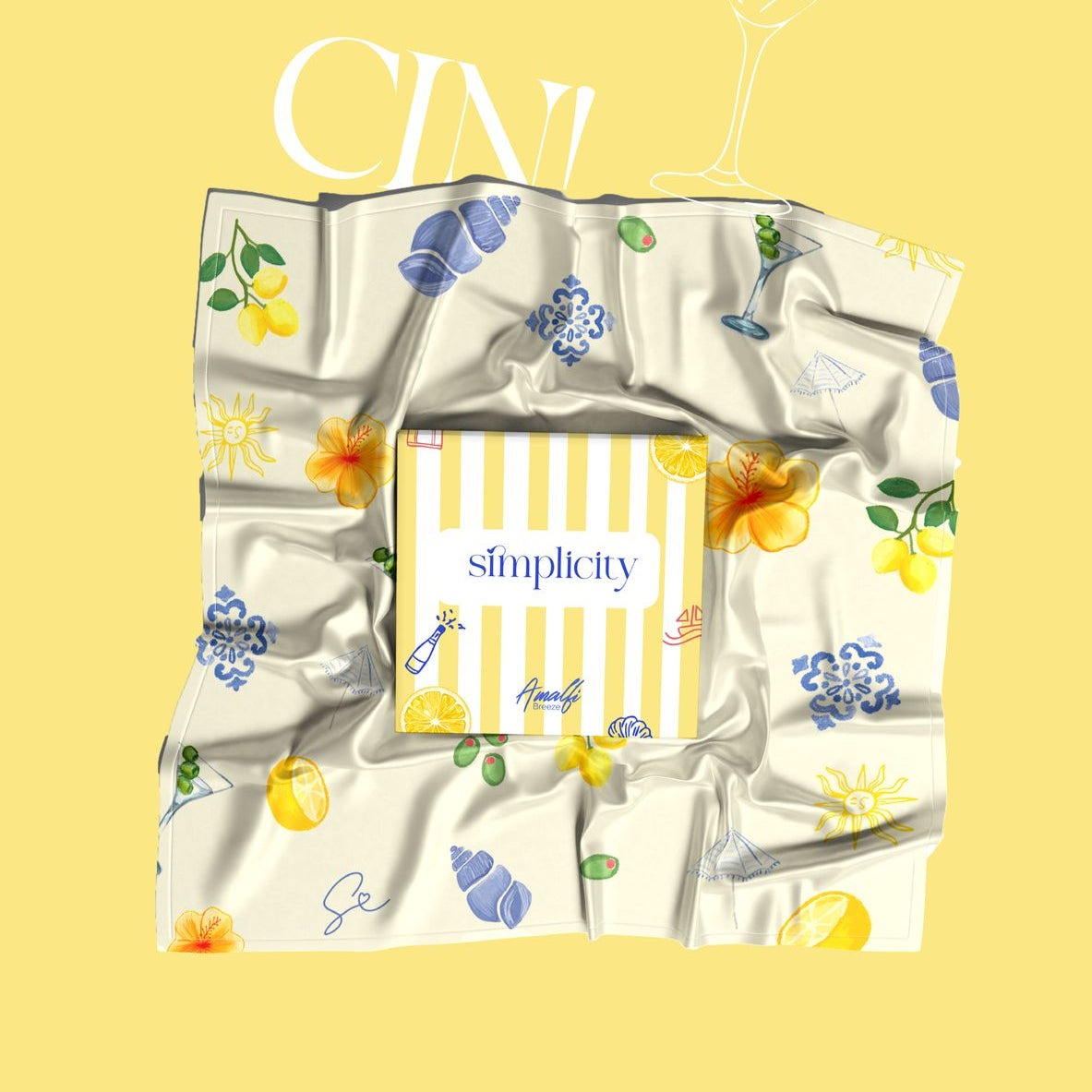 Pañuelo Amalfi 🍋🍸