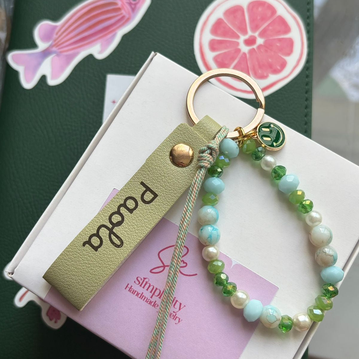 Mint keychain