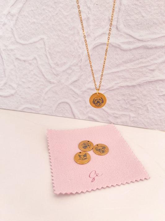 Collar personalizado redondo