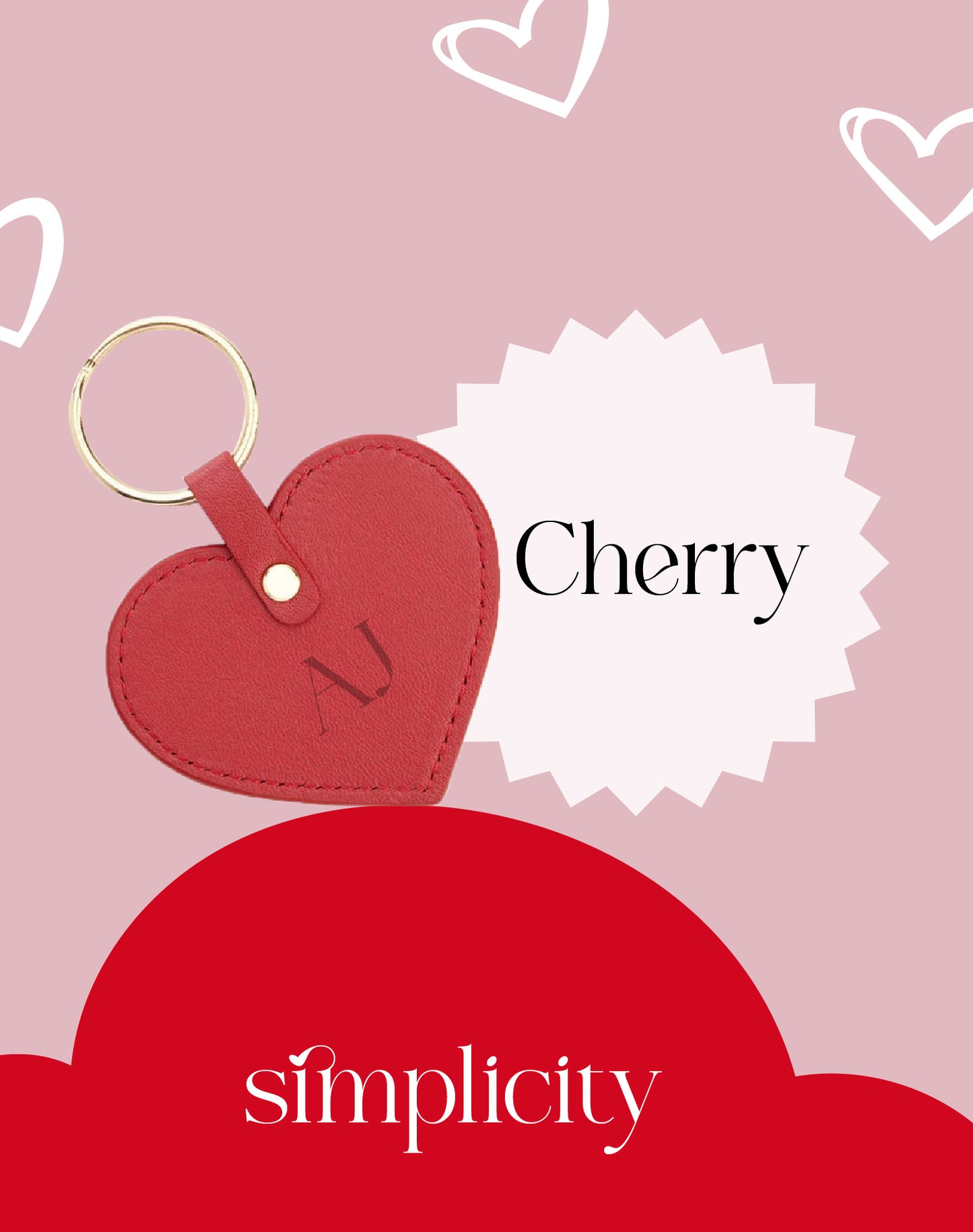 Sweetheart keychains
